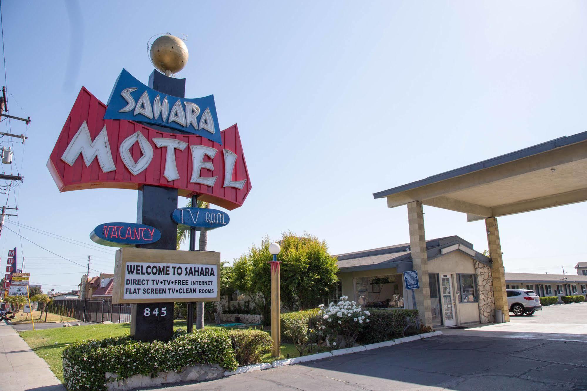 Sahara Motel Anaheim Exterior foto
